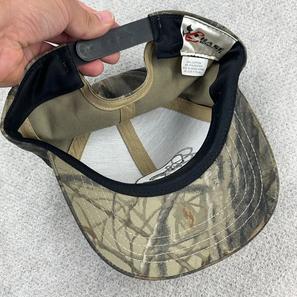 Vintage Dale Earnhardt Hat Cap SnapBack Realtree Camo Nascar 90s Y2K Deadstock